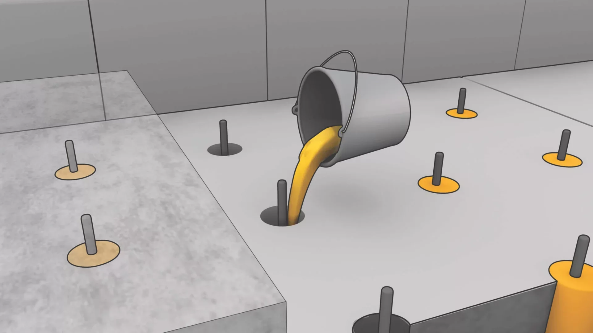 Modern Design Solid Contentouting Resin Concrete Adhesive Basement Repair Mortar Composite Grouting Material