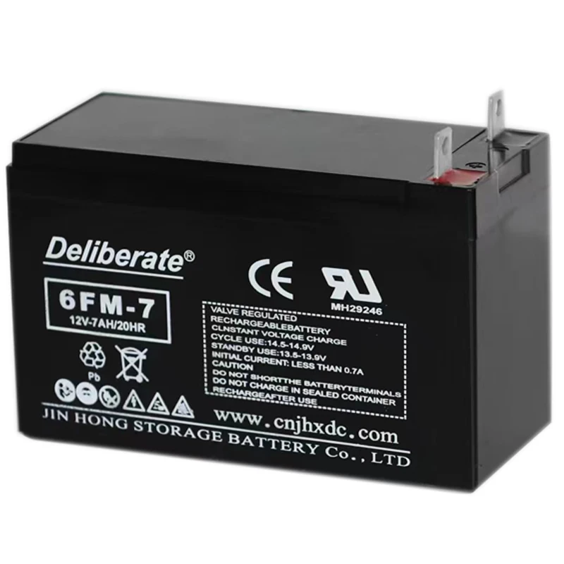 12v7AH Solar energy Energy storage battery portable energy storage battery For lighting