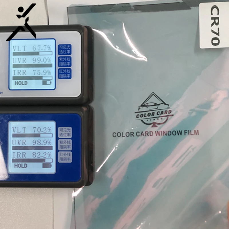 1.52*30M CR70 Sunset Red Chameleon Tint VLT 70% Windscreen Car Window Tint Film Nano Ceramic Solar Car Window Film Tint