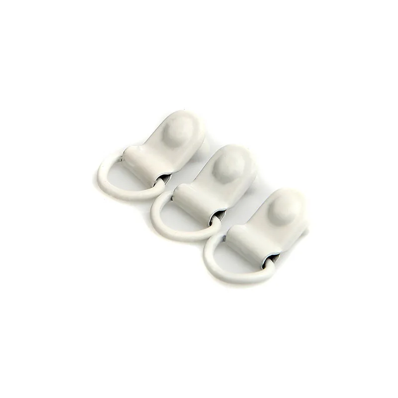 White D-rings Buckle For Mountaineering Shoes Boot Lace Hooks