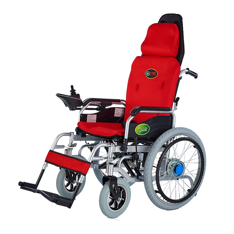 Brand New Lightweight Portable Transport Chair Soft Cheap Price Electric Wheelchair