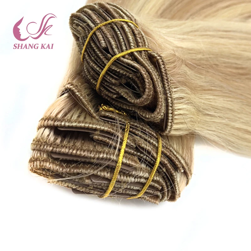 Most Popular Style clips in extensions human hair highlight color hair clip in extensions with hair clips