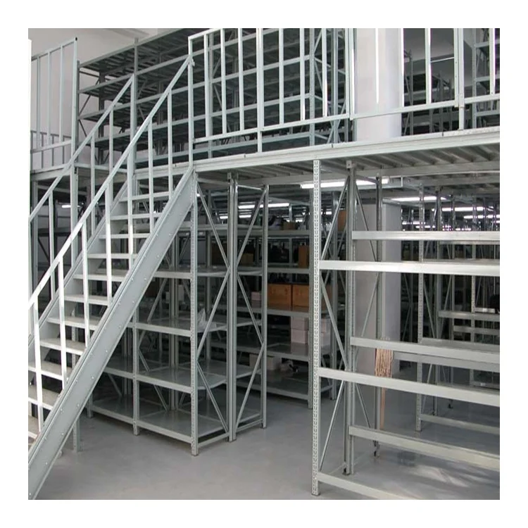 Heavy Duty Multi-level Rack Supported Mezzanine Warehouse Storage Steel Structure Mezzanine Floor Rack