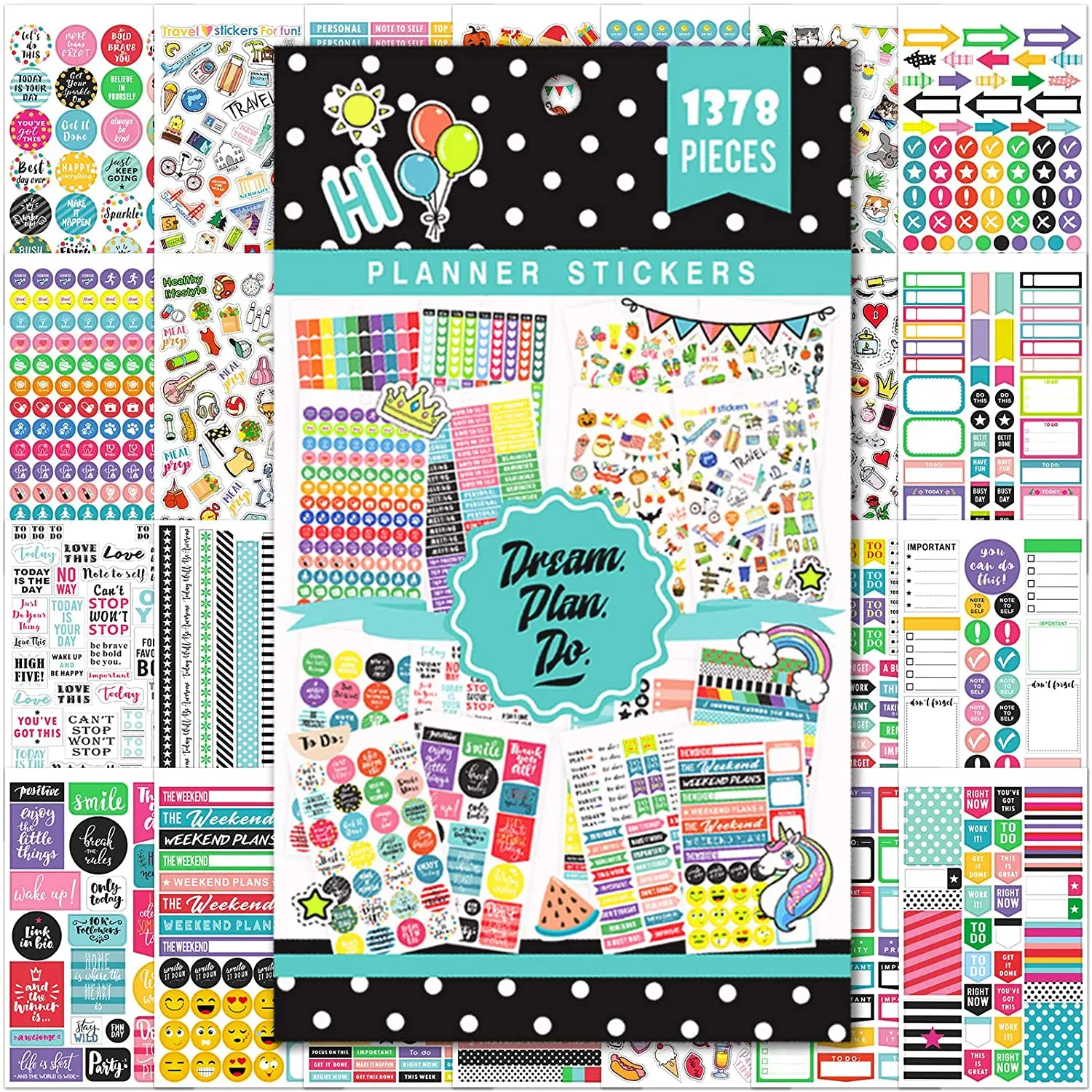Custom Printing Monthly Weekly Planner budget Journal Decorative Paper Sticker Book