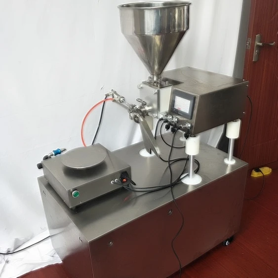 Small cake filling cake coating icing cake icing smoother machine