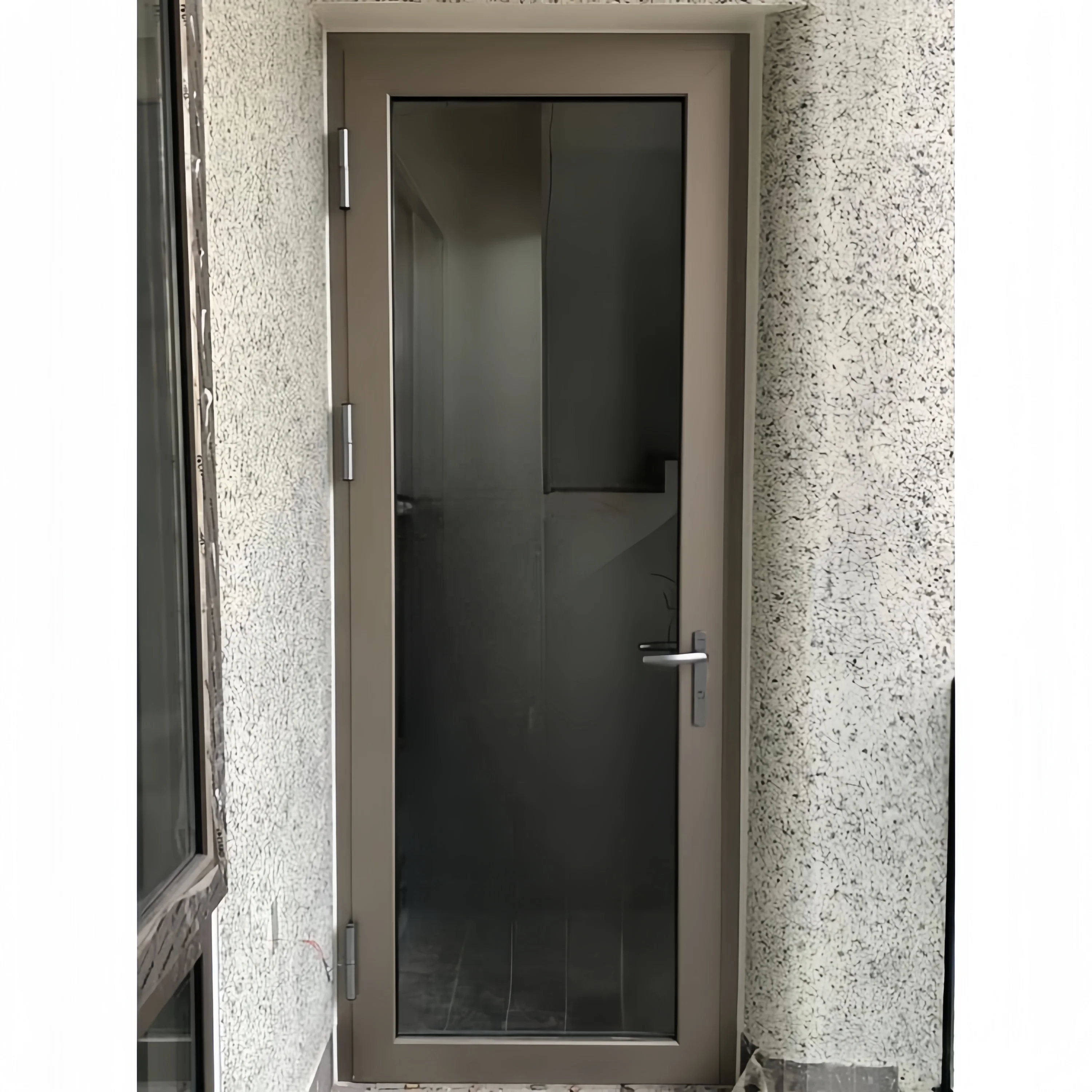 customized Factory customized villa high end heat soundproof aluminium sliding casement swing glass door casement door for sale