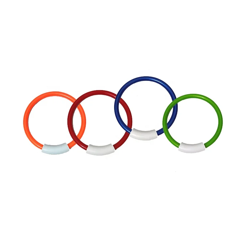 Wholesale Colorful Diving Ring Toys Set Swimming Training Toy For Kids diving toys set