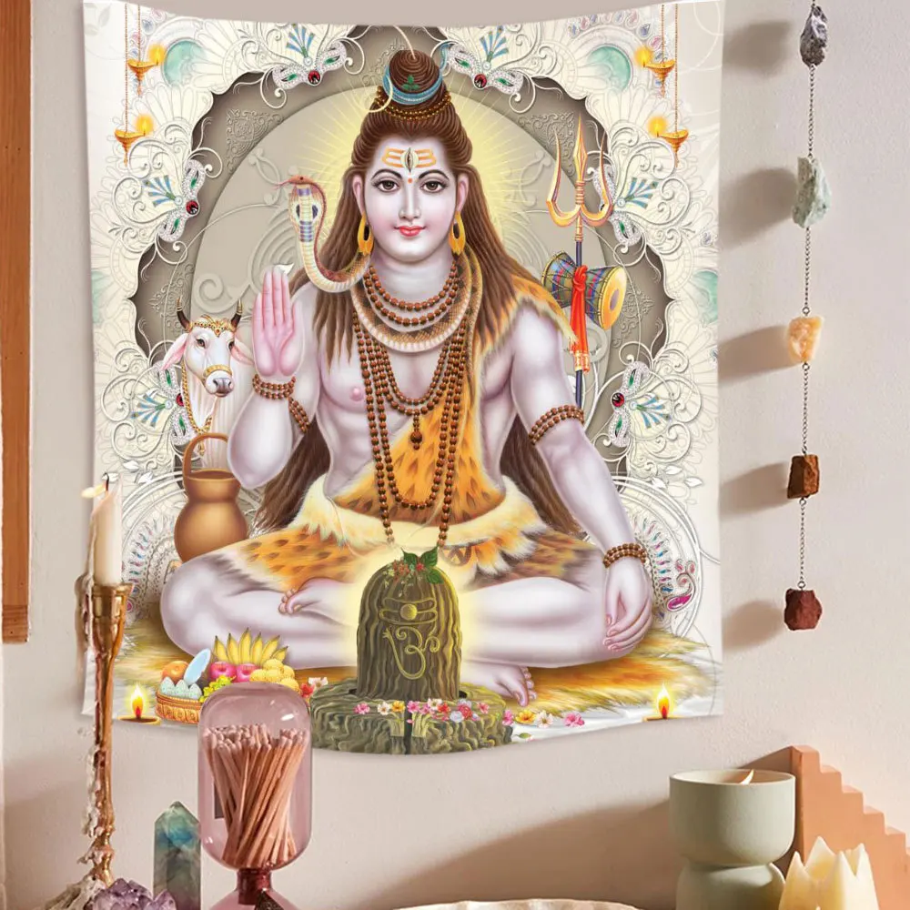 Elephant Indian Mandala Wall Hanging Ganesha Blanket Wall Decor Tapestries