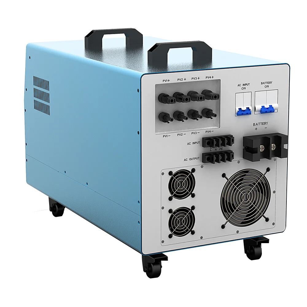 off grid system solar inverter build in MPPT solar controller allinone