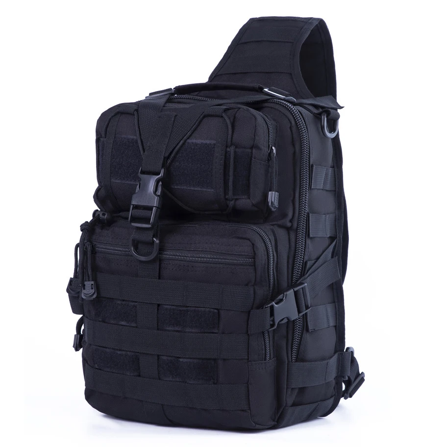 Chenhao Custom Logo Rucksack Range Bag Molle Back Pack Crossbody Casual Slingback Sling Pack Tactical Backpack