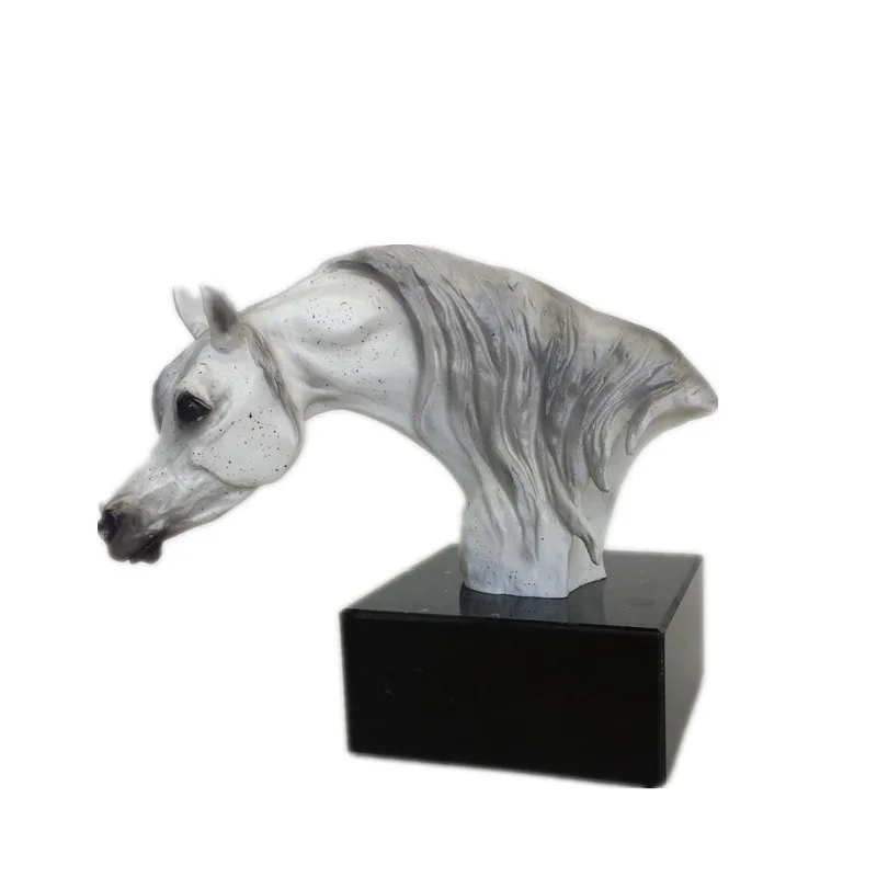 Resin Arabian horse sculpture figurine statue trophy