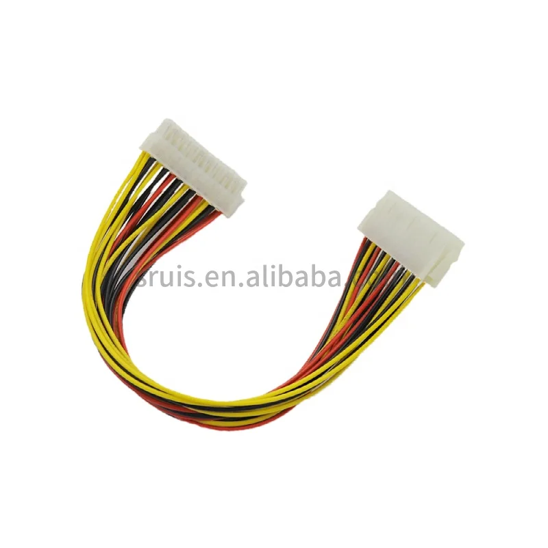 30cm ATX 24 Pin Male to 24Pin Female Power Supply Extension Cable for Internal PC PSU TW Power Lead Connector Wire