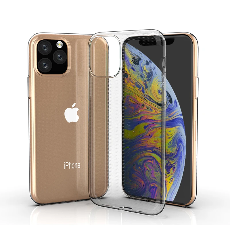 Роскошный бренд 2019 Новые поступления ТПУ прозрачный чехол для телефона Iphone Xi Xs X Xs Max Xr