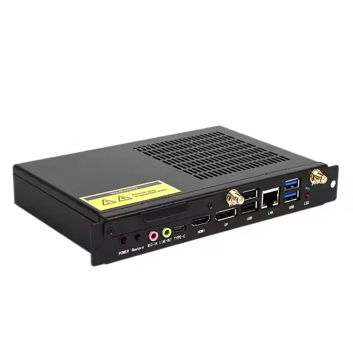 80Pin Built-In OPS Computer Module Support 4K Display for Educational Interactive Flat Panel Core i3 I5 i7 8th-13th Gen Minin PC