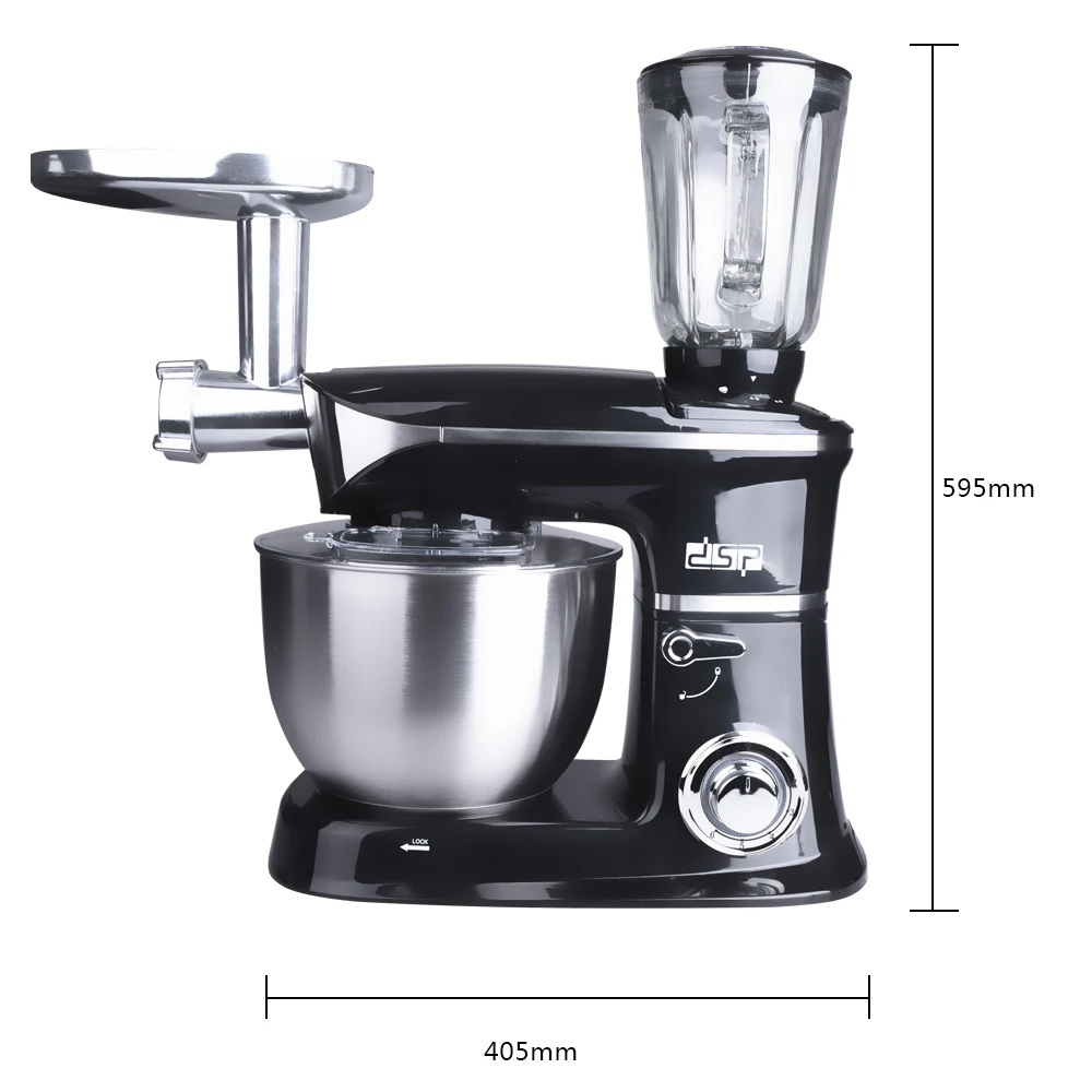DSP 3 in 1 bakery baking kitchen mixer bread dough cake mixer machine stand food mixer