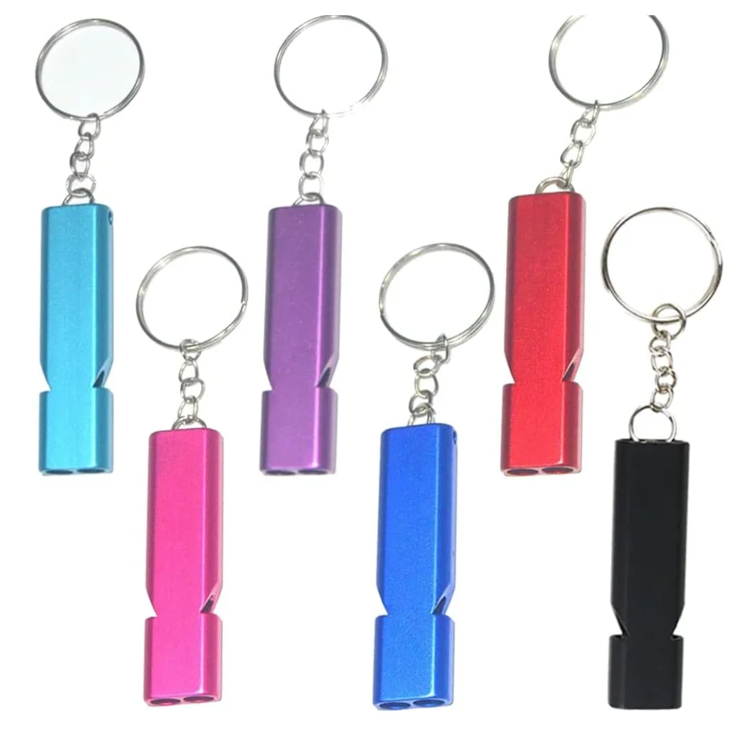 Customized Self Defense Alarm Keychain Plastic Perfume Bottle Shell Safety Accessories Self Defense Keychain for Women