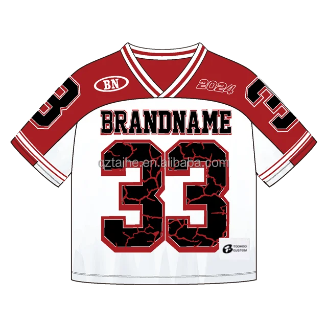 2024 Mesh Sublimation Print High Quality Soccer New Design OEM Football Shirt Custom Design Men Jersey Football de Boxy Jersey