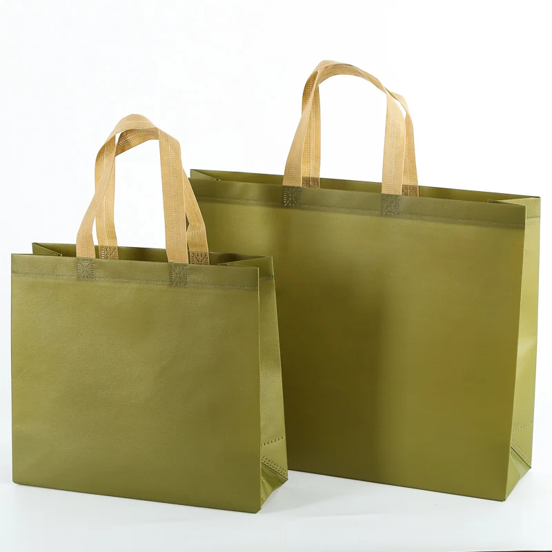 
Wholesale bag logo print custom non-woven hot sale shopping packing laminated fabric non woven bag 