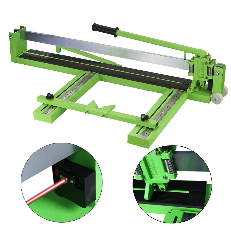 Professional Manual Tile Cutter Ceramic Cutter Tools 800mm Laser Infrared Industrial 45 Degree Porcelain Tile Cutter Machine