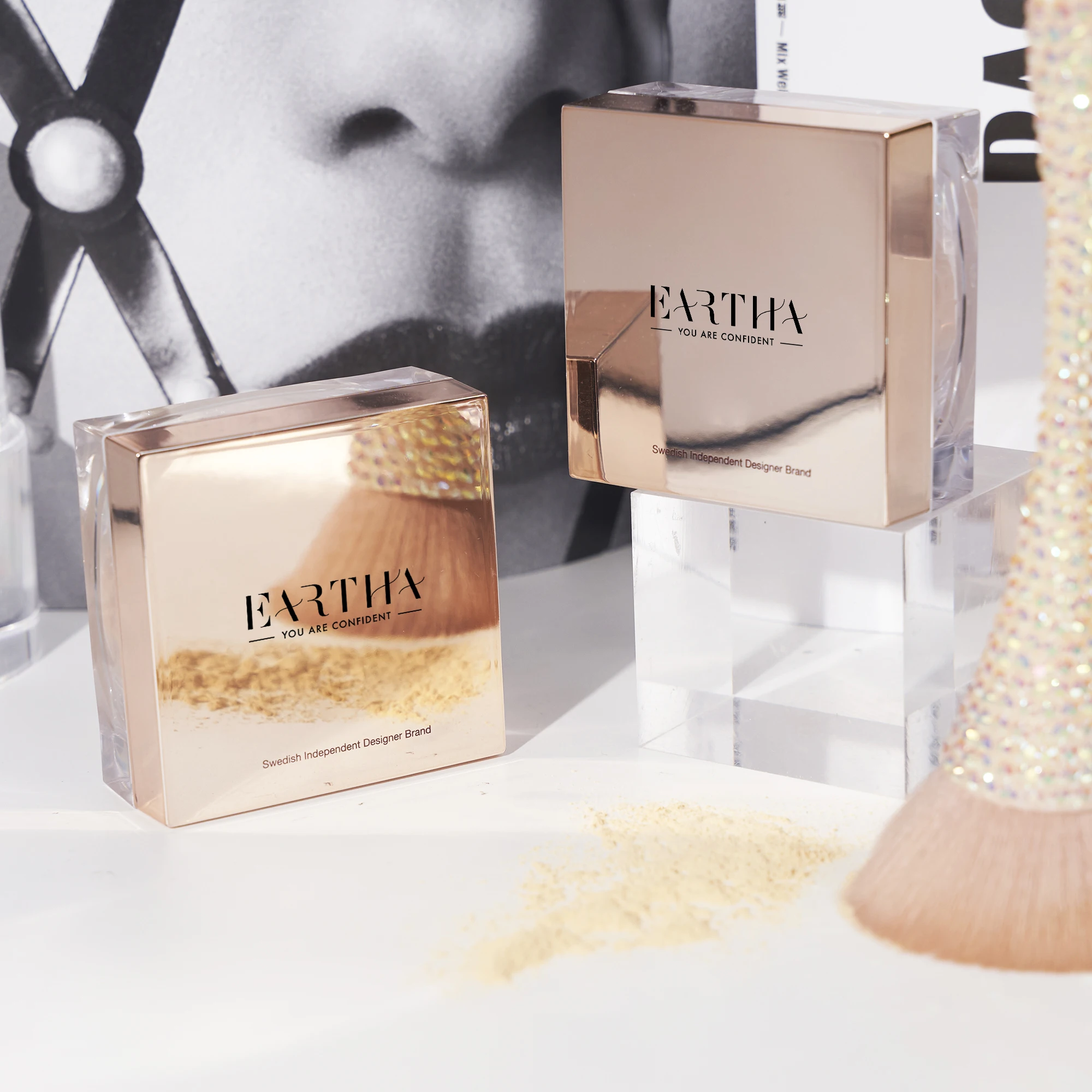 Wholesale oil-control waterproof loose powder matte oil control Professional Translucent Face setting powder makeup