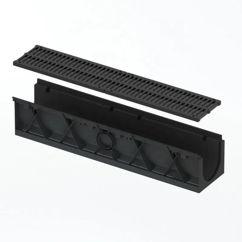 200*200*1000 mm drain channel and HDPE cover easy for installation quality reliability assurance