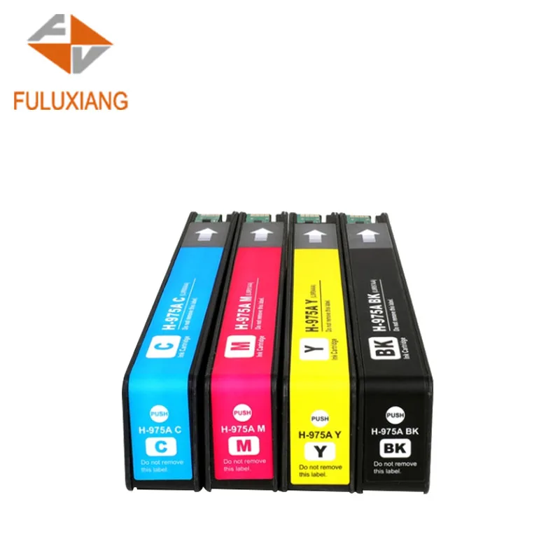 FULUXIANG Printer Compatible 975 975A 975X 975XL Ink Cartridge for HP PageWide 477dw P57750dw