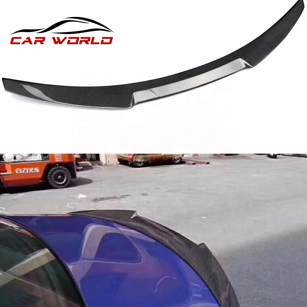 Car Spoiler For BMW G20 320li 325li 330li M4 Style Carbon Material  For 2019-2022 BMW New 3 Series G20 G28 Carbon Fiber Spoiler