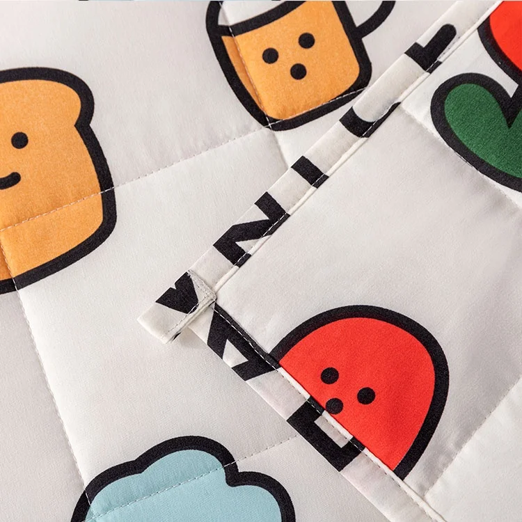 Children Sensory 5Lbs 7Lbs 10Lbs Autism Baby Luxury Bamboo Kids Weighted Blanket