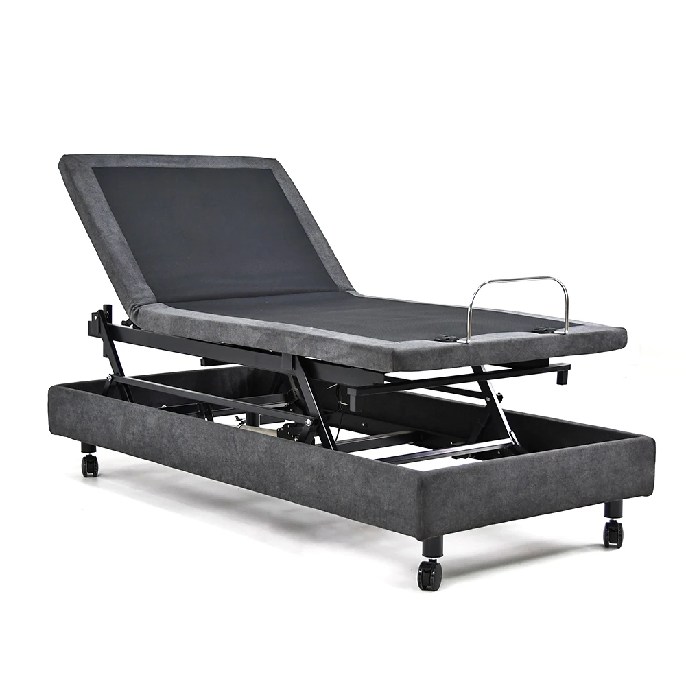 200T Trendelenburg Hi Low Incline Bed Frame Home Nursing Care Electric Adjustable Adjustable Base Lifting Bed