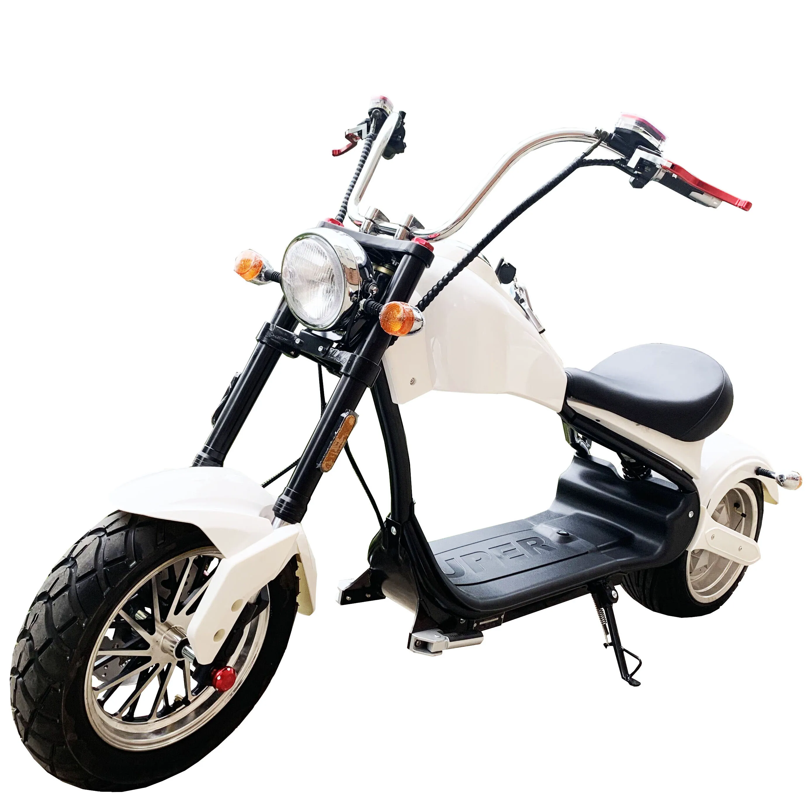 Электрический скутер 4000 Вт с динамиком sidecar side car EEC COC Citycoco