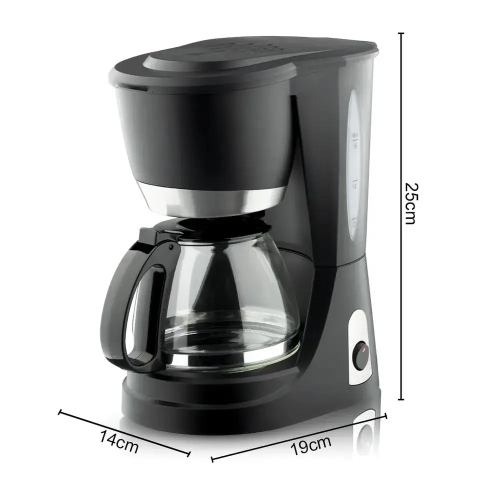 Wholesale Elecrtical Americano Coffee Maker 600ML 4~6 cup Household Drip Coffee Makers