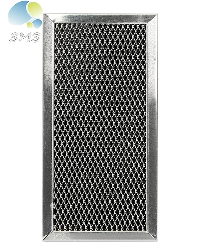 Range Hood Parts Kitchen Cooker Activated Cotton Filter Microwave Oven Aluminum Filter