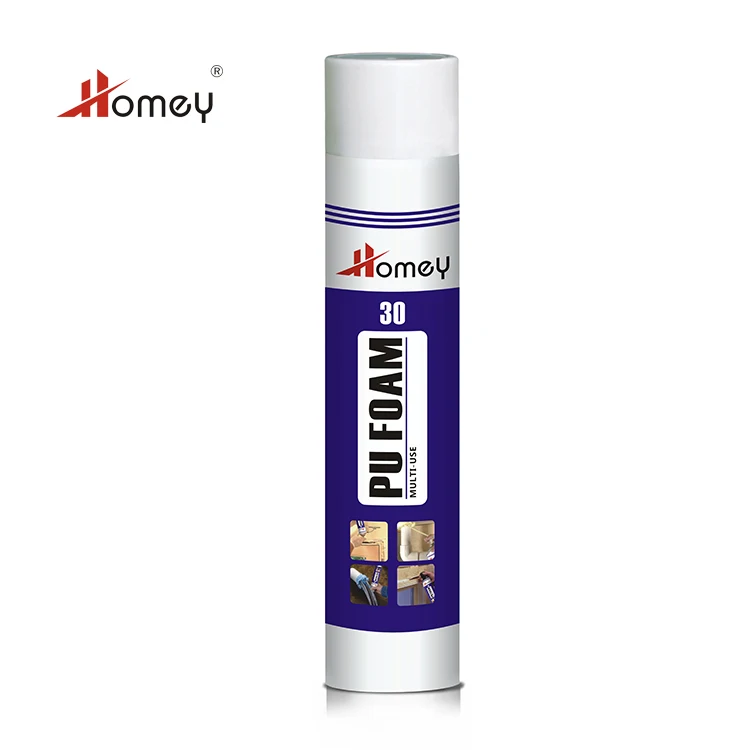 Homey Factory Direct bonding inject foam spray Polyurethane Foam Insulation Adhesive PU Foam