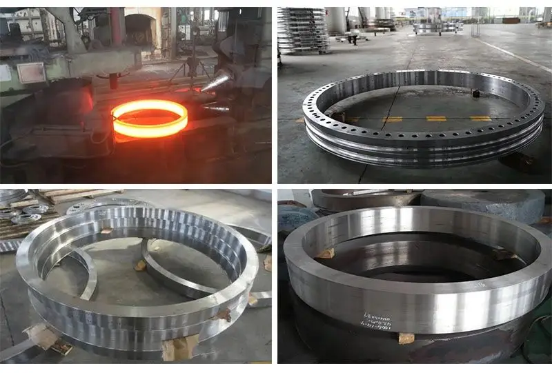 AISI4340 AISI4140 42CrMo F51 17-4PH F55 904L monel 400 hastelloy C22 hastelloy c276 Forja de anillos