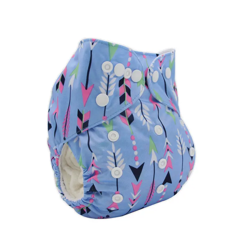 New Style Reusable Training Pants Washable Cloth Diapers Waterproof Pants With Leak-Proof Side