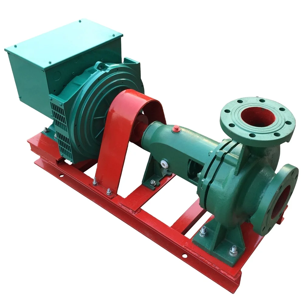 Small Water Powered Radial Flow Turbine Generators 8Kw Hydro Turbine