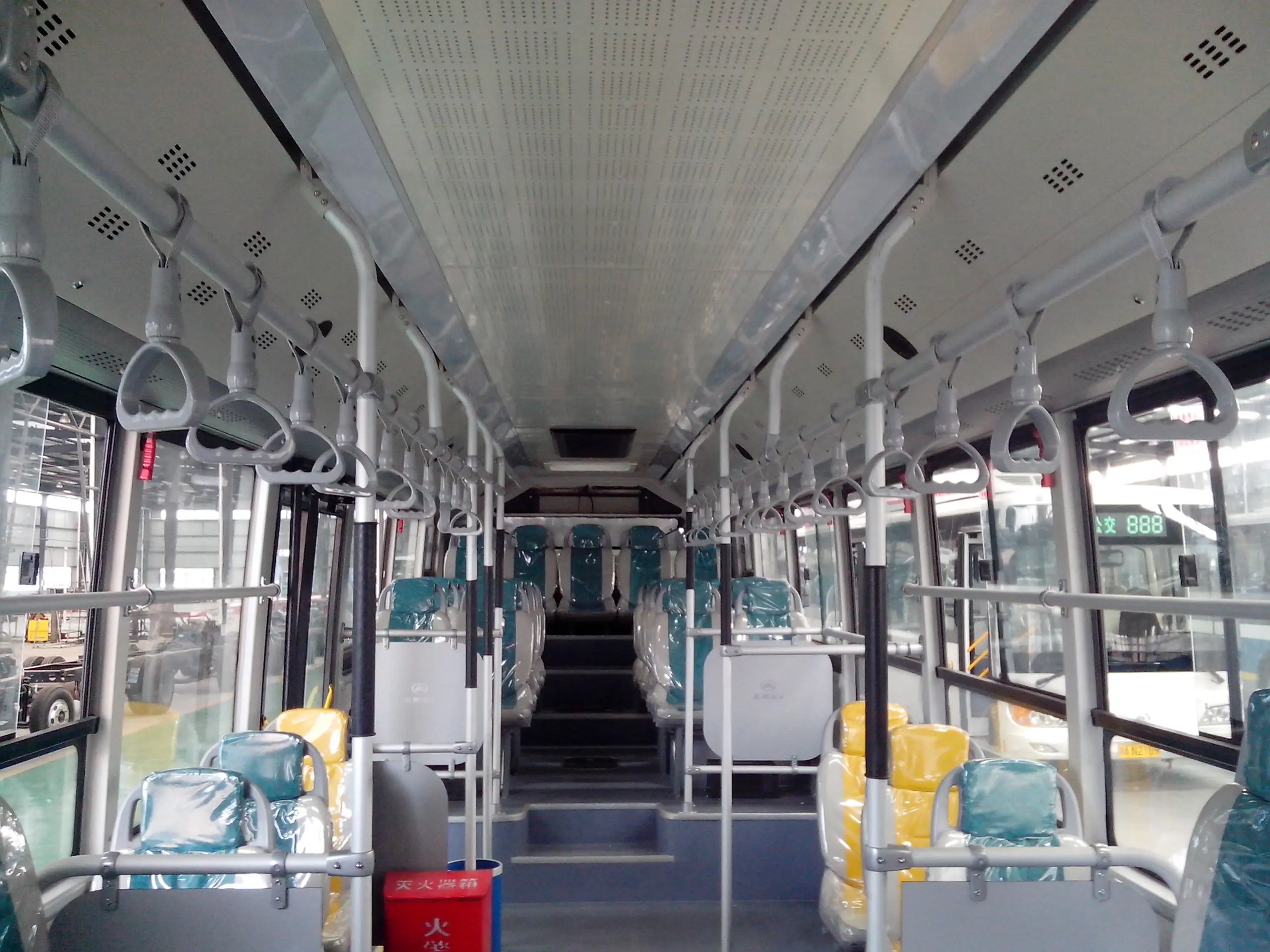 
SYP SH6150PEV 45 SEAT 90 Passener load 10 meter electronic BRT city bus with CNAS EEC approve 