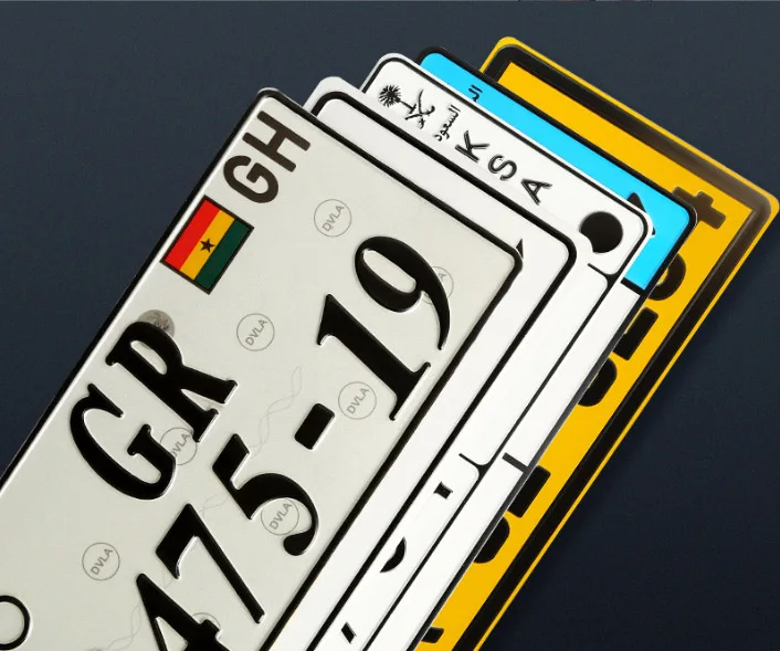 Custom Making Bus Car Licence Plates/Hot Stamping Foil Motorcycle License Plate With Embossed Bicycle Number &Plate Nameplate