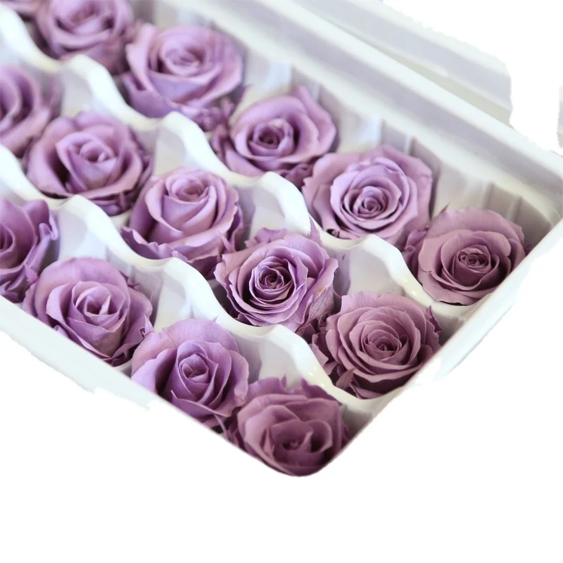B Grade 3-4 cm eternal flower roses preserved fresh rose head the immortal flower, the little prince of acre