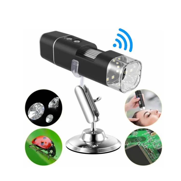 50x-1000x  Digital Wifi Microscope Portable Handheld Wireless Microscope Children Magnifying Glass