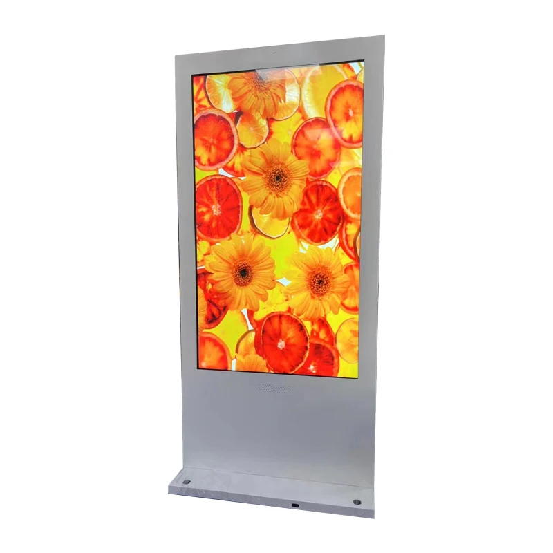 75 дюймов Водонепроницаемый Открытый медиа Digital Signage киоск высокой яркости сенсорный экран рекламы ЖК-дисплей Тотем
