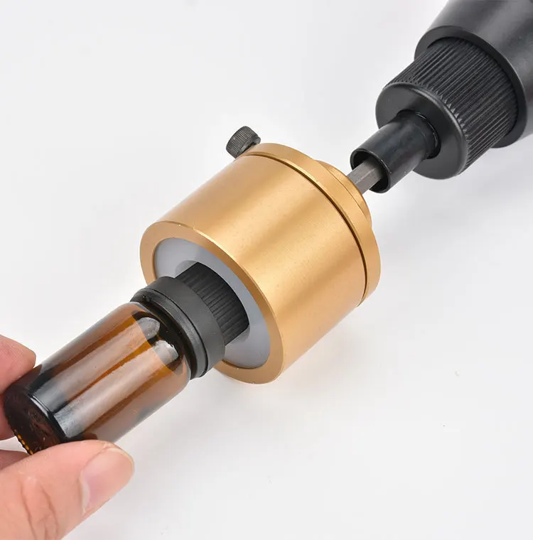 Hand held Electric Semi Automatic Hand Operation Screw Tightening Manual Capping Machine