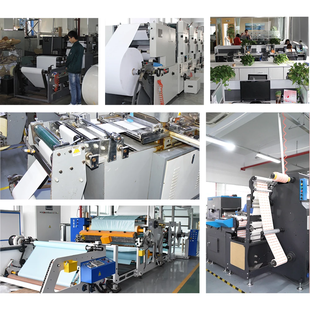 Customized Printed Thermal Credit Card Machine Paper 2 1/4 Rolls Barcode Paper 57*40 mm Printing Pos Bill Paper