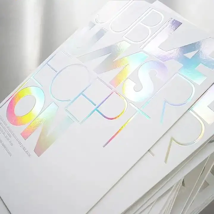 High Quality Colorful Reflective Birthday Gift Paper Card, Greeting Card and Thank You Card