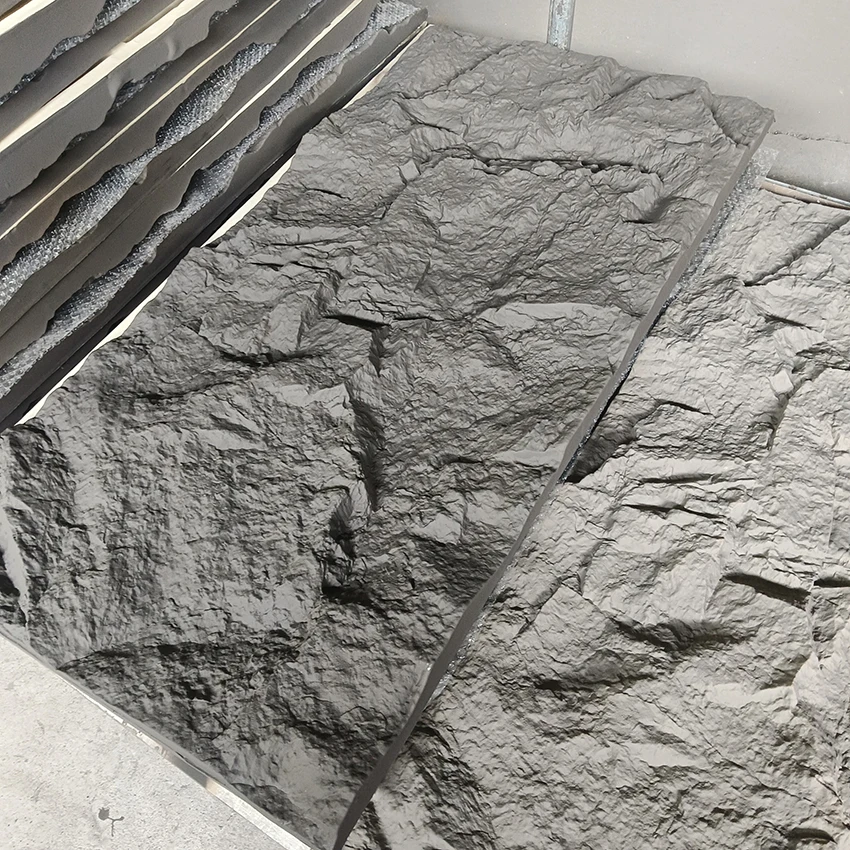 wall decoration waterproof eco-friendly pumushroom stone wall panels