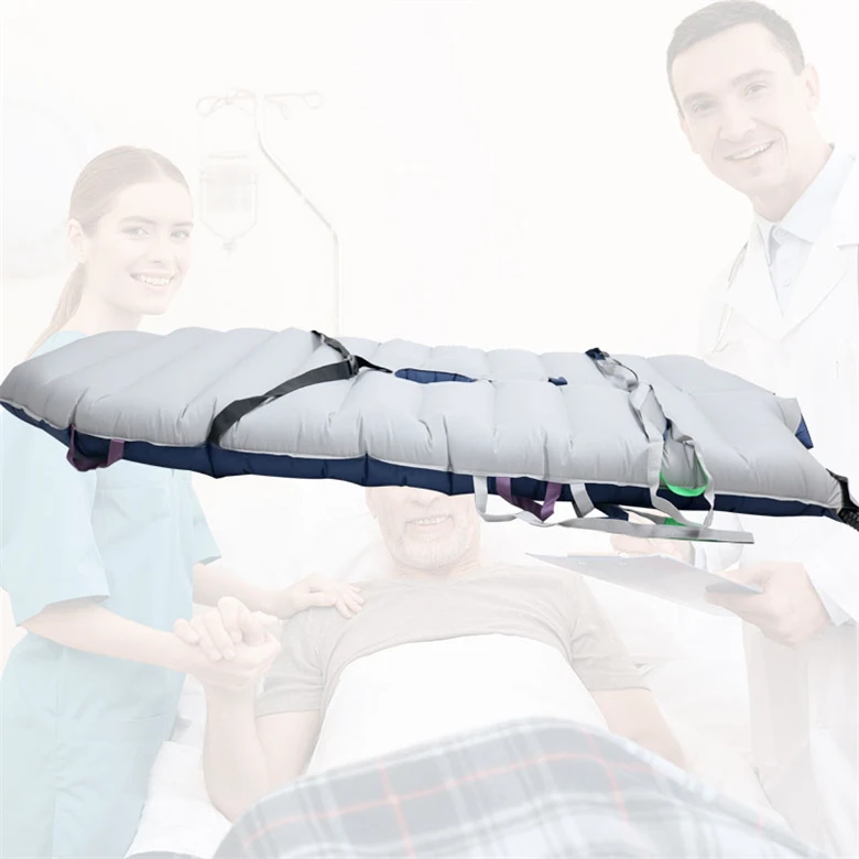 factory direct Hot selling medical hospital bed air transfer mattress sheets with 12 colors loops distributor nursing care