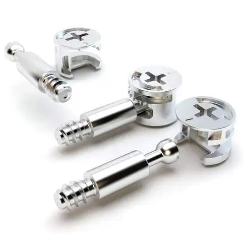 Mini fix Excentric Cam Furniture Hardware Connecting Fitting 16Mm Furniture Plastic Shelf Support Cabinet Connector