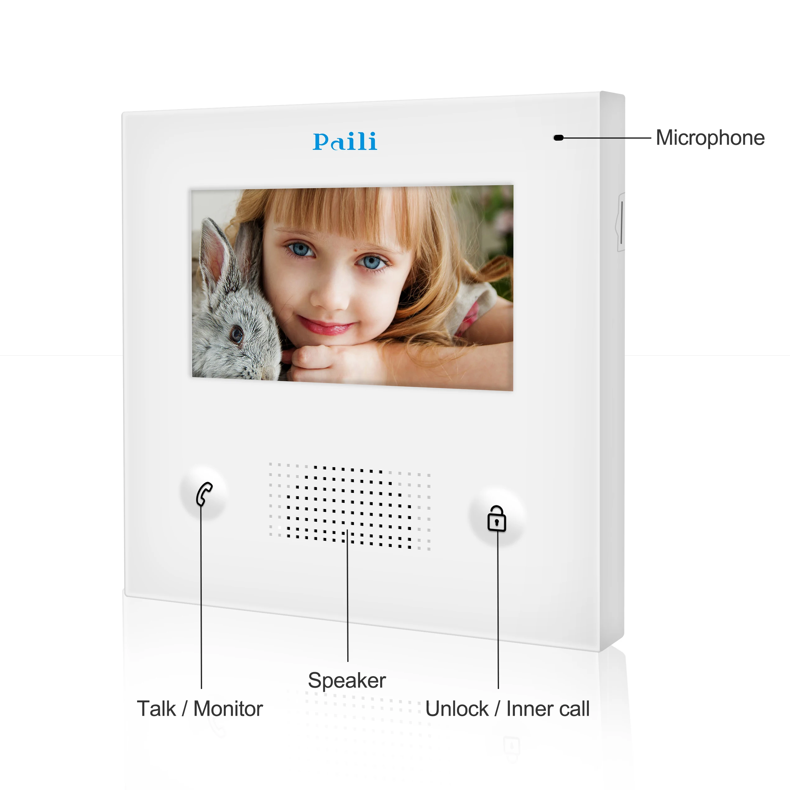 Multi Apartment Video Door Phone Intercom System IP Video Door Phone