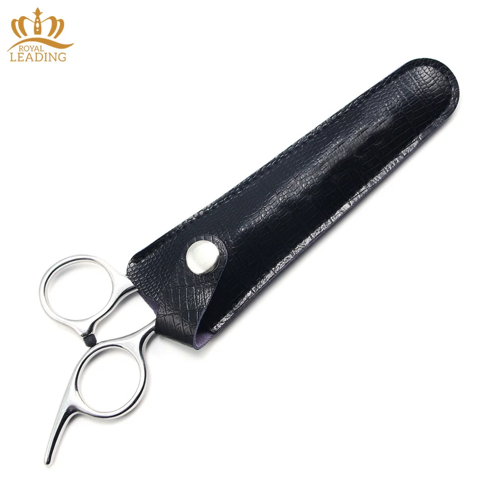 High Quality Leather Barber Scissors Sheath Hair Scissors Holster For 6 Inch Scissors