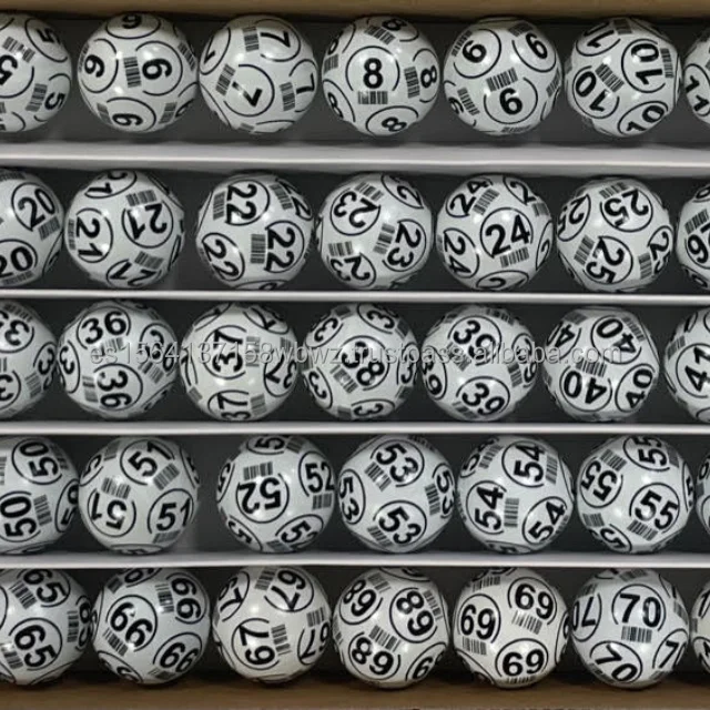 Traditional Bingo ball games from 1 to 90 with barcode  white bingo balls with bar code for Bingo hall